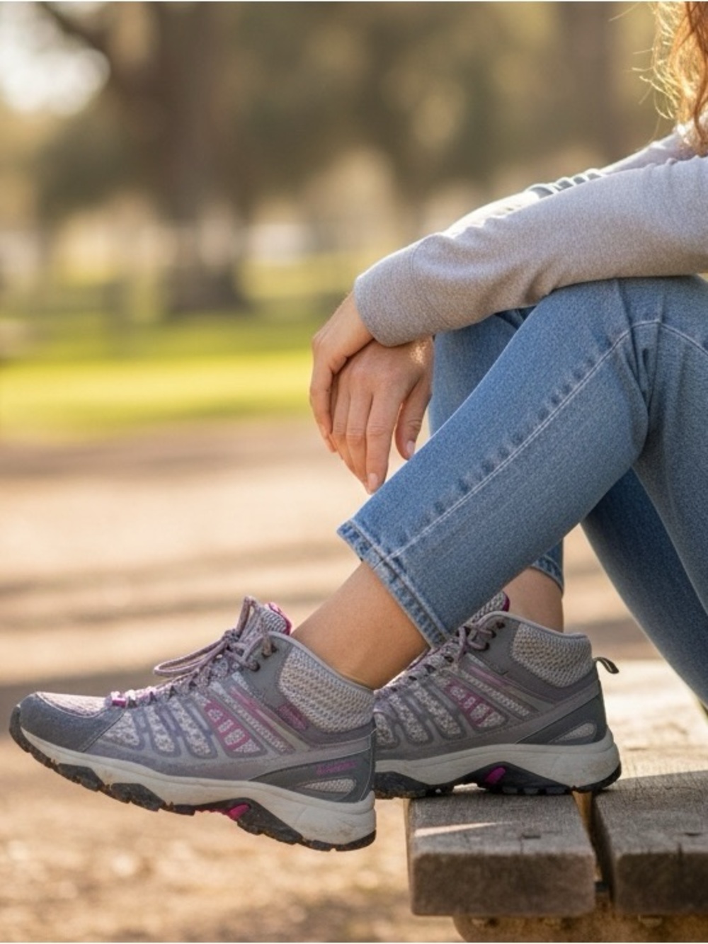 COLUMBIA OutDry Waterproof Mid Hiking Shoes with Techlite Midsole